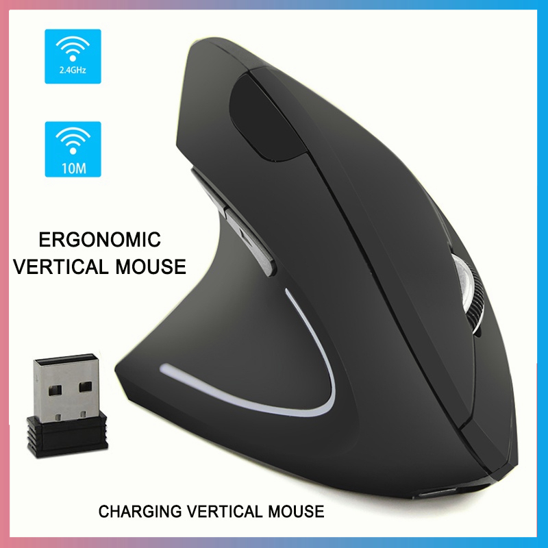 Review Mouse sem fio vertical de quinta geração para canhotos versão com bateria mouse mouse ergonômico mouse sem fio Mouse: Vale a Pena em 2026?