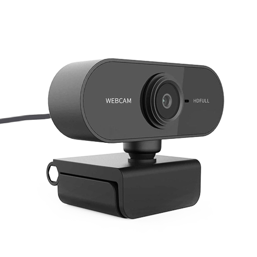 Review Webcam 1080P com microfone e capa de privacidade, câmera USB para webcam, webcam de streaming HD para desktop e laptop PC com microfone base rotativo de 360 graus (Black): Vale a Pena em 2026?