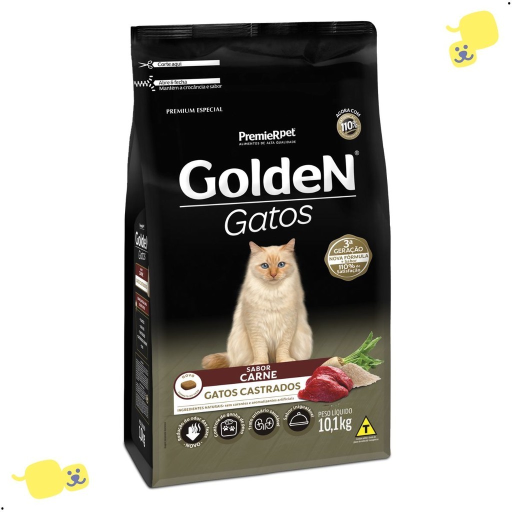 Review Ração Gato Castrado Golden Gatos Castrados 10 kg Ração Golden Gatos Castrados Ração Gato 10kg Carne: Vale a Pena em 2026?
