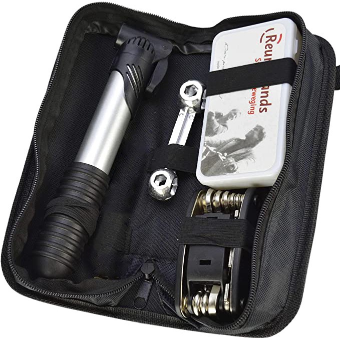Review Kit Ferramentas Bike Bicicleta Remendo Pneu Bomba De Ar Bolsa Quadro: Vale a Pena em 2026?