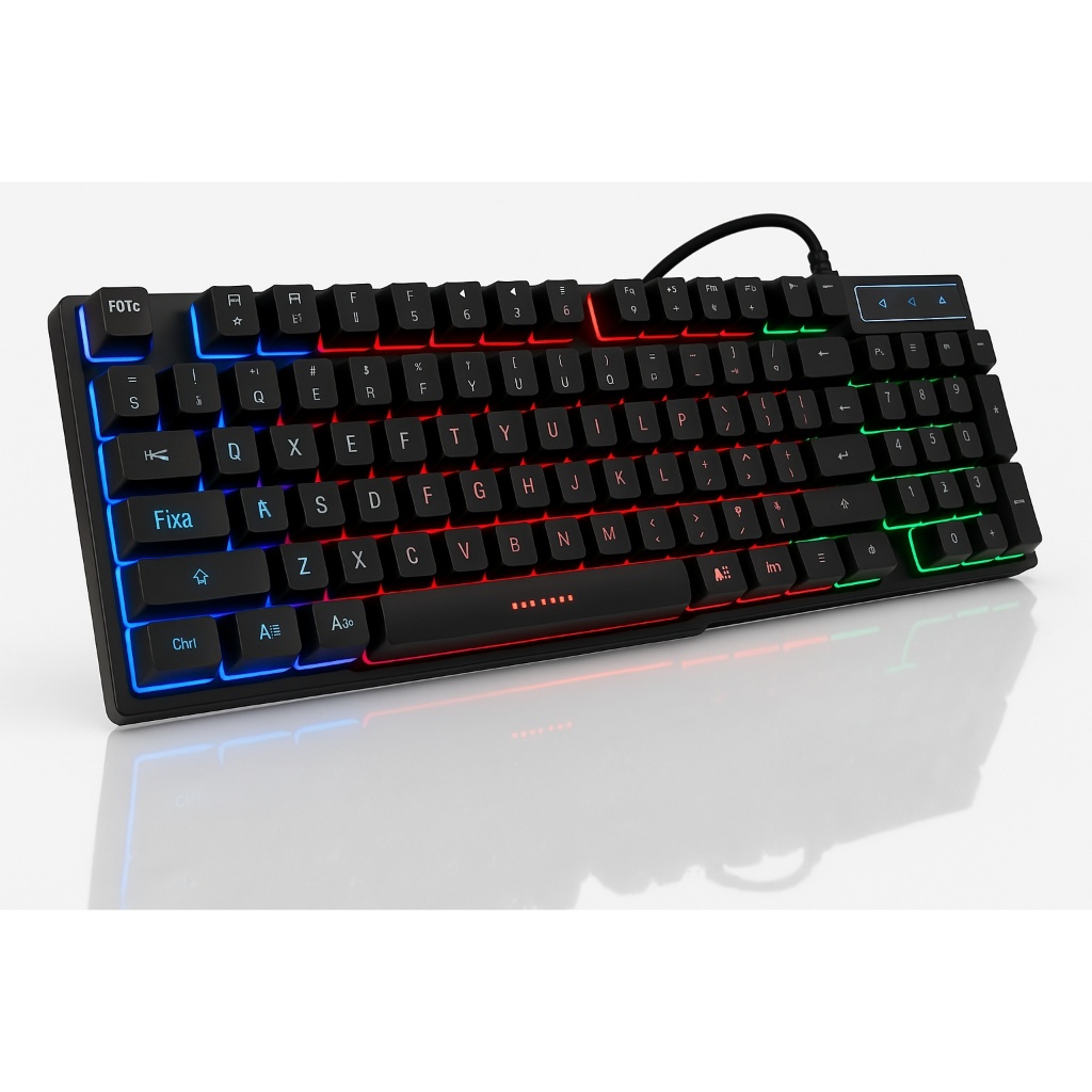 Review Teclado Gamer Semi Mecânico Com Led Rgb Usb Português/BR Pc Ps4: Vale a Pena em 2026?