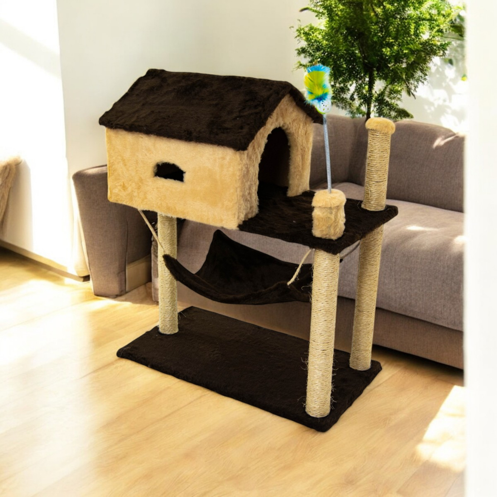 Review Arranhador Para Gatos Com Casinha Playground: Vale a Pena em 2026?
