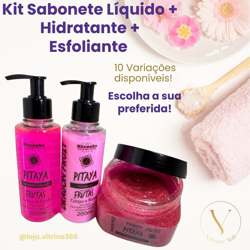 Review Kit Sabonete + Hidratante + Esfoliante Rhenuks 200ml Corpo e Rosto 10 fragrâncias: Vale a Pena em 2026?
