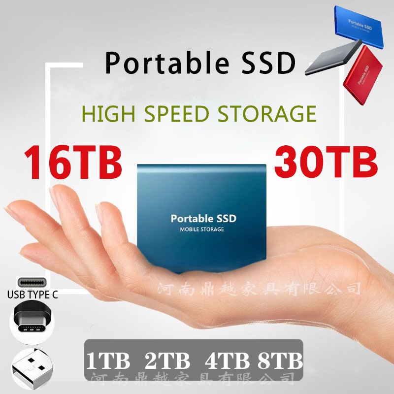 Review HD Externos SSD 8TB/16TB/30TB USB3.0 Externo Hard Drive 4TB Portable Solid State Drive 1TB/2TB Disko Rígido Externo De HDD: Vale a Pena em 2026?