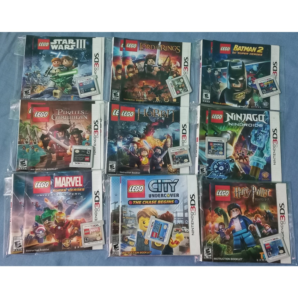 Review JOGO LEGO PARA NINTENDO 3DS LEGO BATMAN LEGO PIRATAS DO CARIBE LEGO JURASSIC PARK LEGO LORD OF THE RINGS: Vale a Pena em 2026?