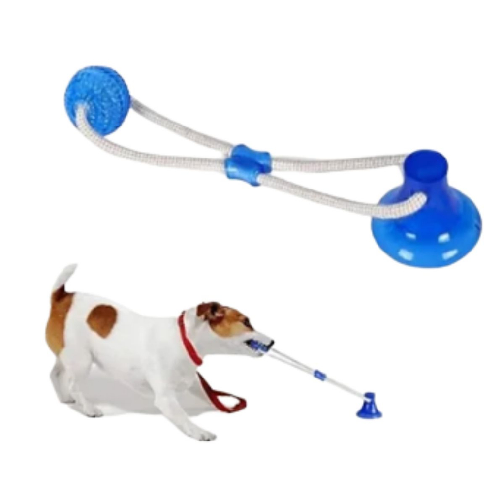 Review Brinquedo Interativo para Cachorro Pet Corda Mordedor com Ventosa Push Ball Grande Cabo de Guerra: Vale a Pena em 2026?