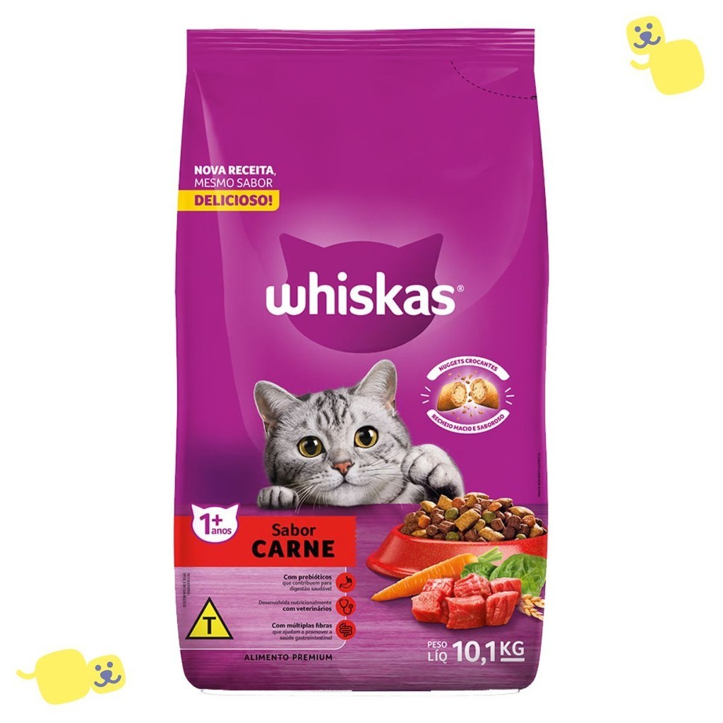 Review Ração Whiskas 10kg Ração para Gatos Adultos Ração Gato Whiskas Carne Saco de Ração para Gato: Vale a Pena em 2026?