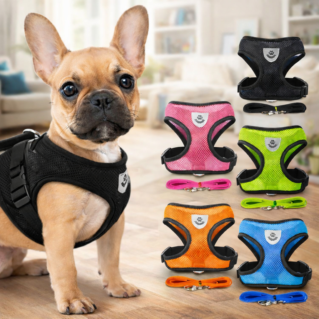 Review Peitoral Cachorro Guia Ajustável Coleira Peitoral Pet Passeio Conforto Gatos Cães Pequenos Médios Grandes: Vale a Pena em 2026?