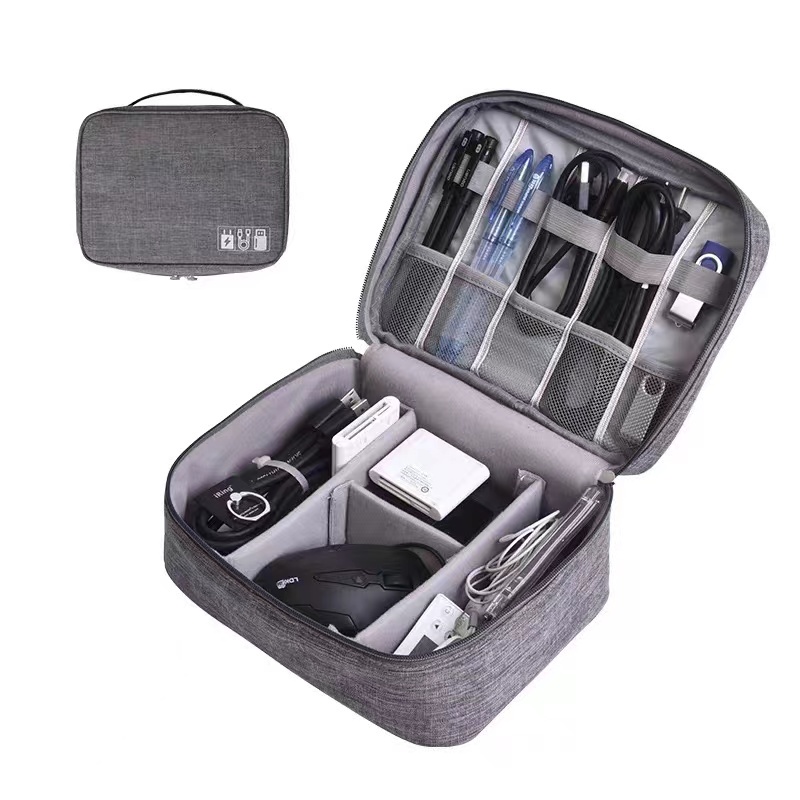 Review Bolsa Organizadora Portátil com Zíper para Cabos/Fone de Ouvido/Bolsa Necessaire Organizador de Cabos e Eletrônicos: Vale a Pena em 2026?
