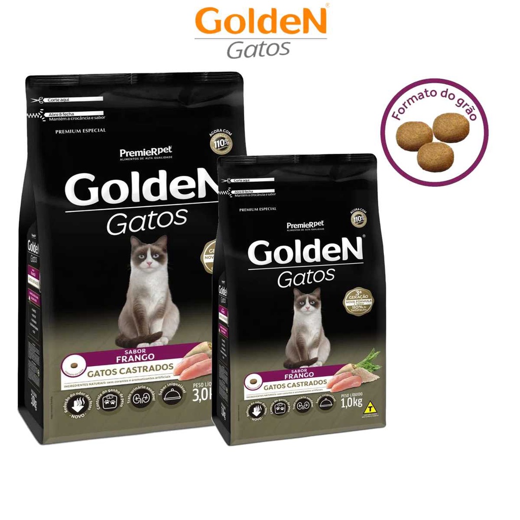 Review Ração Golden Gatos Sabor Frango Para Gato Adulto Castrado: Vale a Pena em 2026?