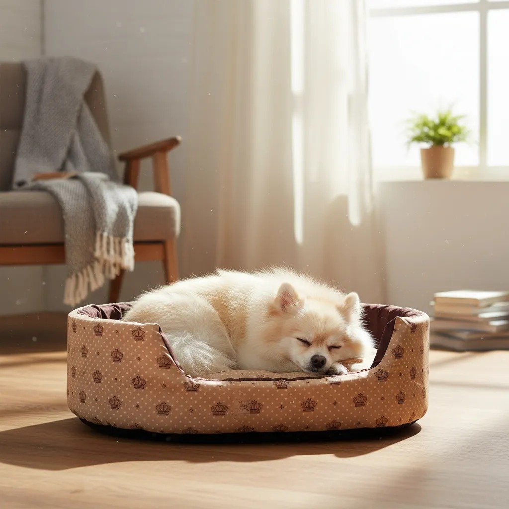 Review cama de cachorro e gato redonda cama pets pequeno cama Europa 58x50cm cama pra pet até 6 kg: Vale a Pena em 2026?