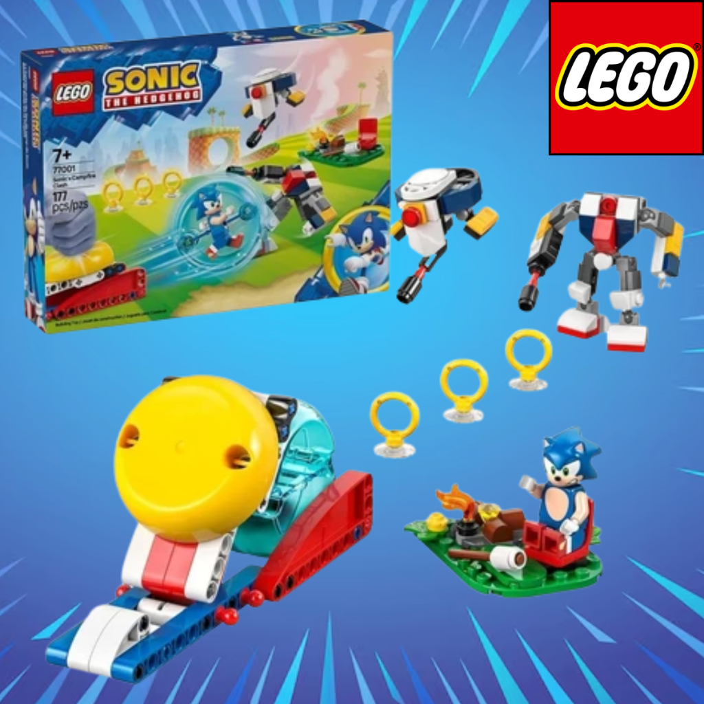 Review Lego Sonic The Hedgehog Batalha Na Fogueira Do Sonic - 77001 Lego Sonic Original: Vale a Pena em 2026?