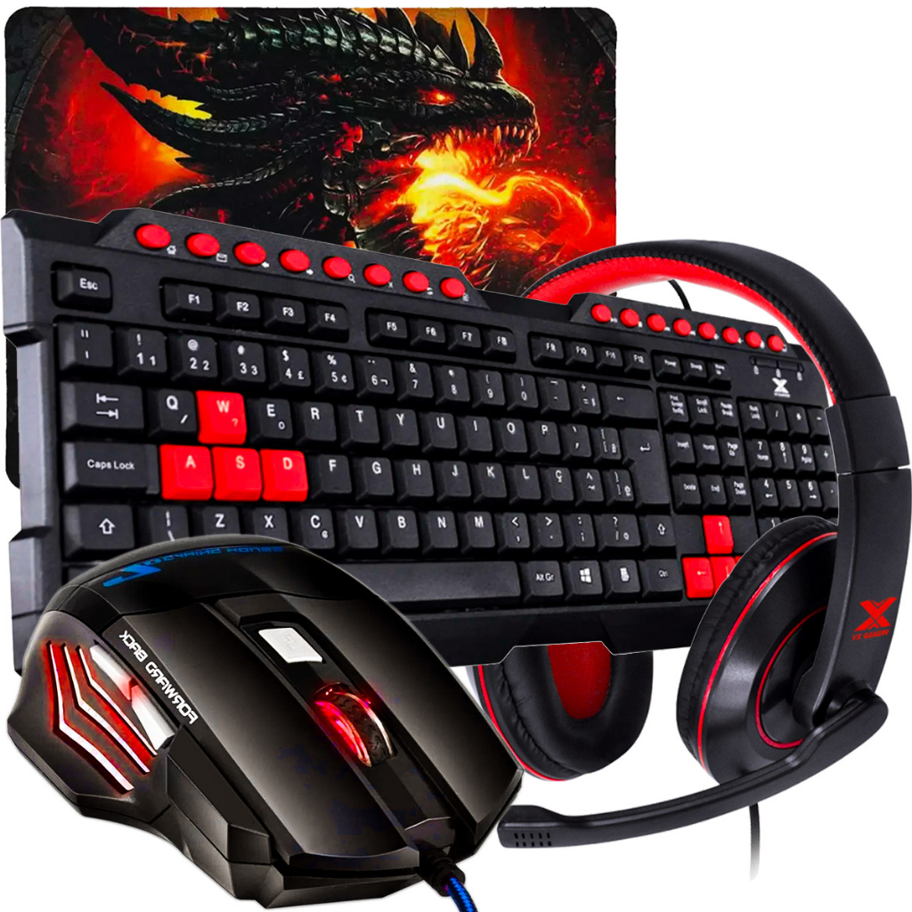 Review Kit Gamer Headset Gamer Com Microfone + Teclado Gamer ABNT2 + Mouse Gamer Led 7 Cores Sensor Óptico: Vale a Pena em 2026?