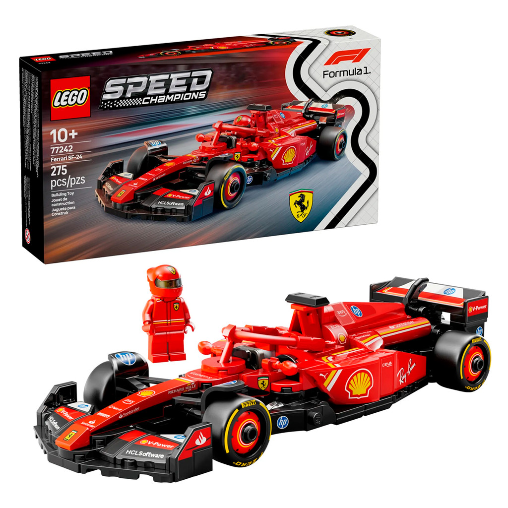Review LEGO Speed Champions Ferrari SF-24 F1 77242 - Lego: Vale a Pena em 2026?