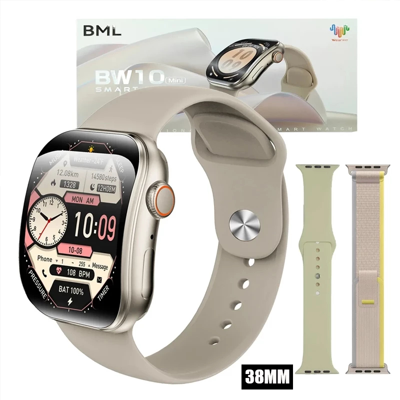Review Nova Smartwatch BW10 MINI 38mmSérie 10 Relógio Inteligente Esportivo À Prova D'água NFC GPS Bluetooth CALL Smartwatch: Vale a Pena em 2026?