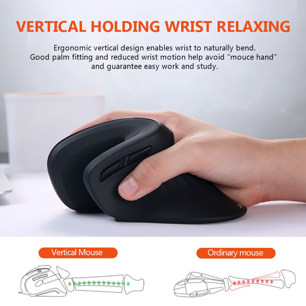 Review 2.4 G Hz Rato sem fio vertical  mouse com fio vertical sem fio recarregável mouse ergonômico mouse usb designer mouse mouse gamer com mousepad ergonômico dpi ajustável para pc: Vale a Pena em 2026?