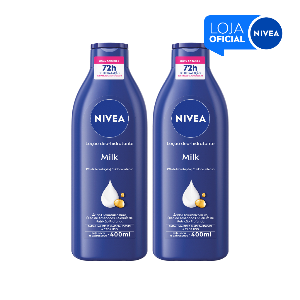 Review KIT NIVEA Loção Hidratante Milk Pele Seca a Extrasseca 400ml 2 Unidades BBB 26: Vale a Pena em 2026?