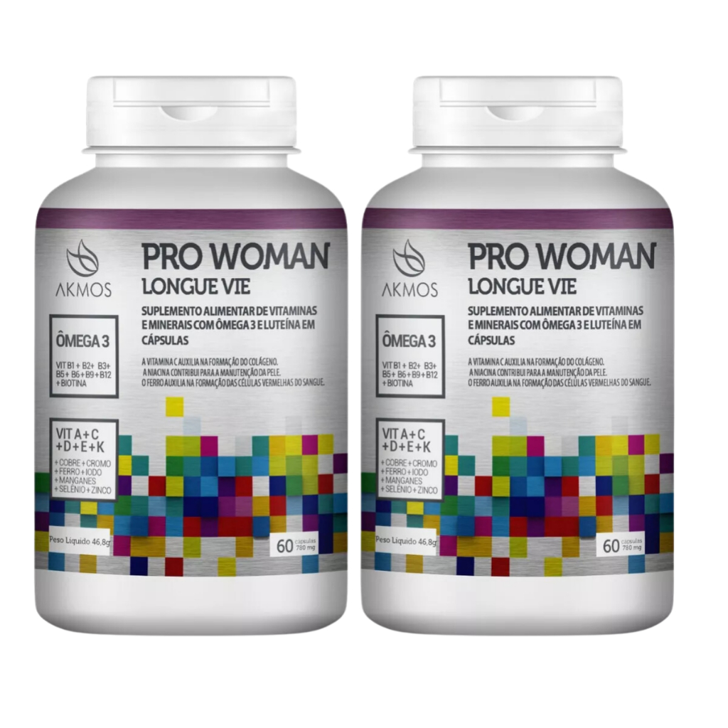 Review 2 Pro Woman Longue Vie Suplemento Alimentar Akmos - Suplemento Feminino: Vale a Pena em 2026?