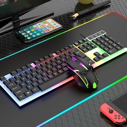 Review kit teclado e mouse gamer mouse teclado Teclado Semi Mecânico + Mouse Gamer 3200dpi Rgb Led H8: Vale a Pena em 2026?