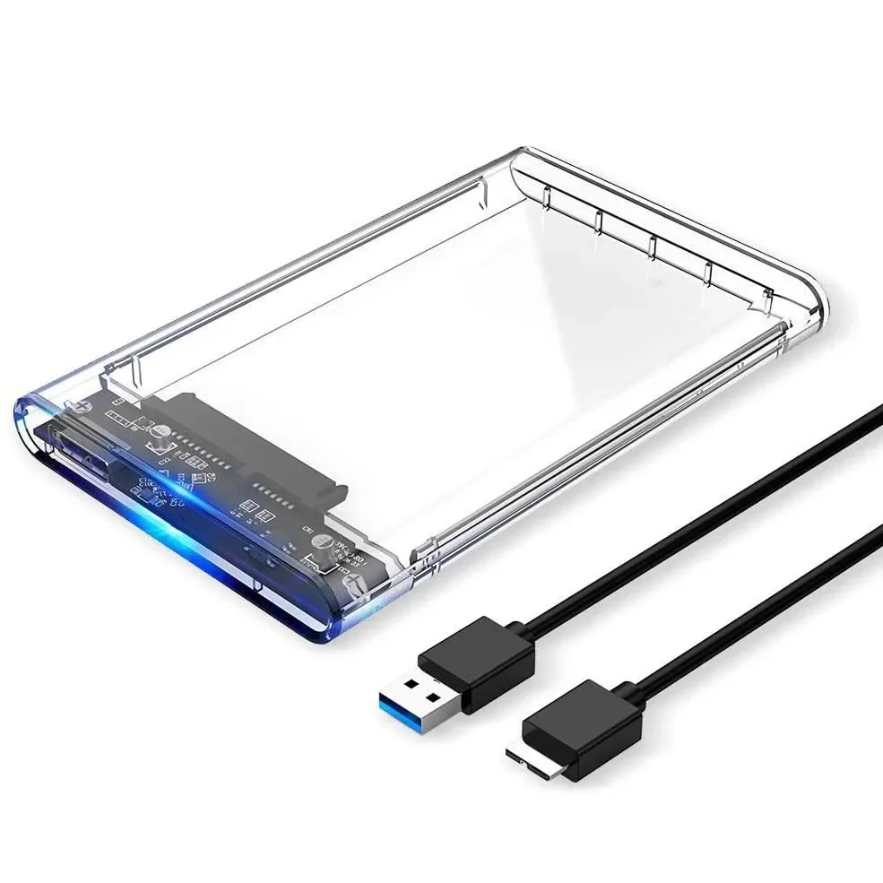 Review Case Externa para SSD/HD SATA 2.5 transparente com USB 3.0 com cabo destacável: Vale a Pena em 2026?