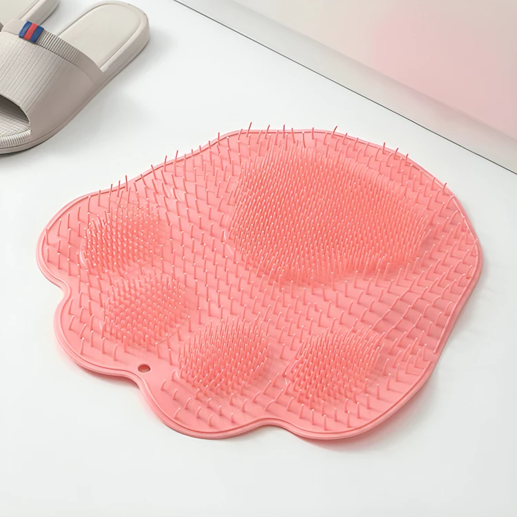Review Tapete de Banheiro Formato Pata Antiderrapante Massageador Limpeza Pés Tapete Box Bucha Para Costas Tapete Com Ventosa: Vale a Pena em 2026?