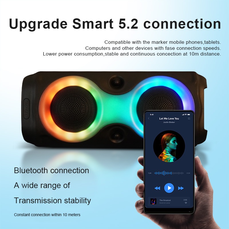 Review Caixa De Som Caixa De Som Blootooth Caixa De Som Bluetooth Grande Caixinha De Som Bluetooth Bluetooth USB PenDrive: Vale a Pena em 2026?