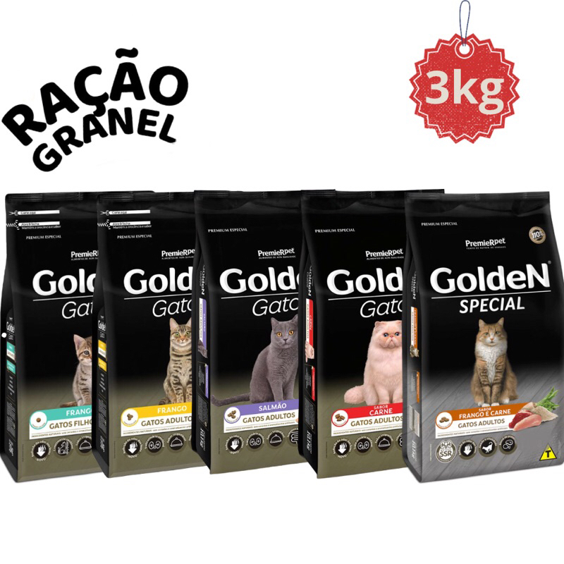 Review Ração Para Gato PremieR Pet Golden Cat - Ração Gato 3Kg: Vale a Pena em 2026?
