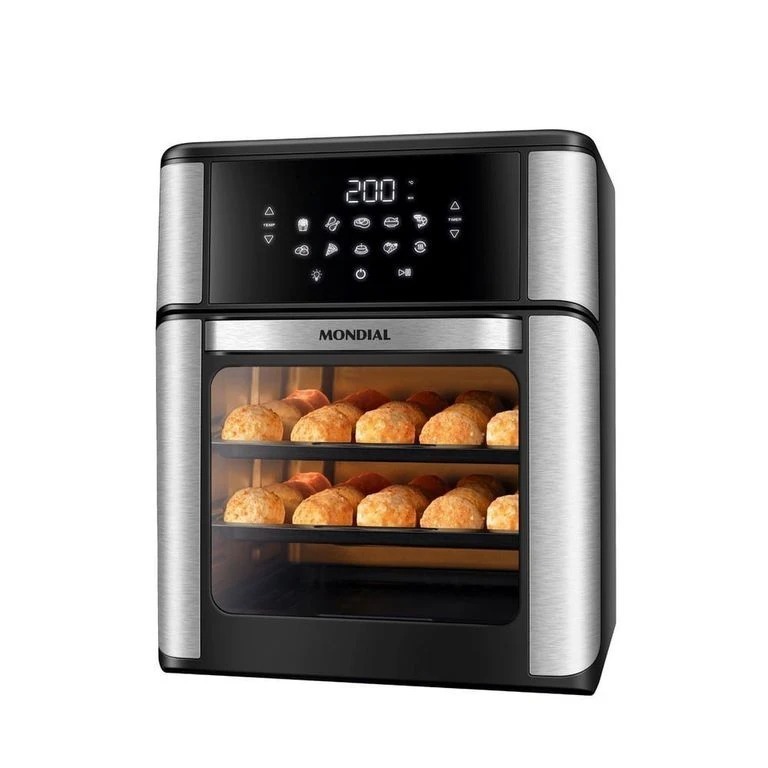Review Air Fryer Forno  / Fritadeira Elétrica / Air Fryer Mondial /Fritadeira Air Fryer Forno Oven 12L Digital Mondial: Vale a Pena em 2026?