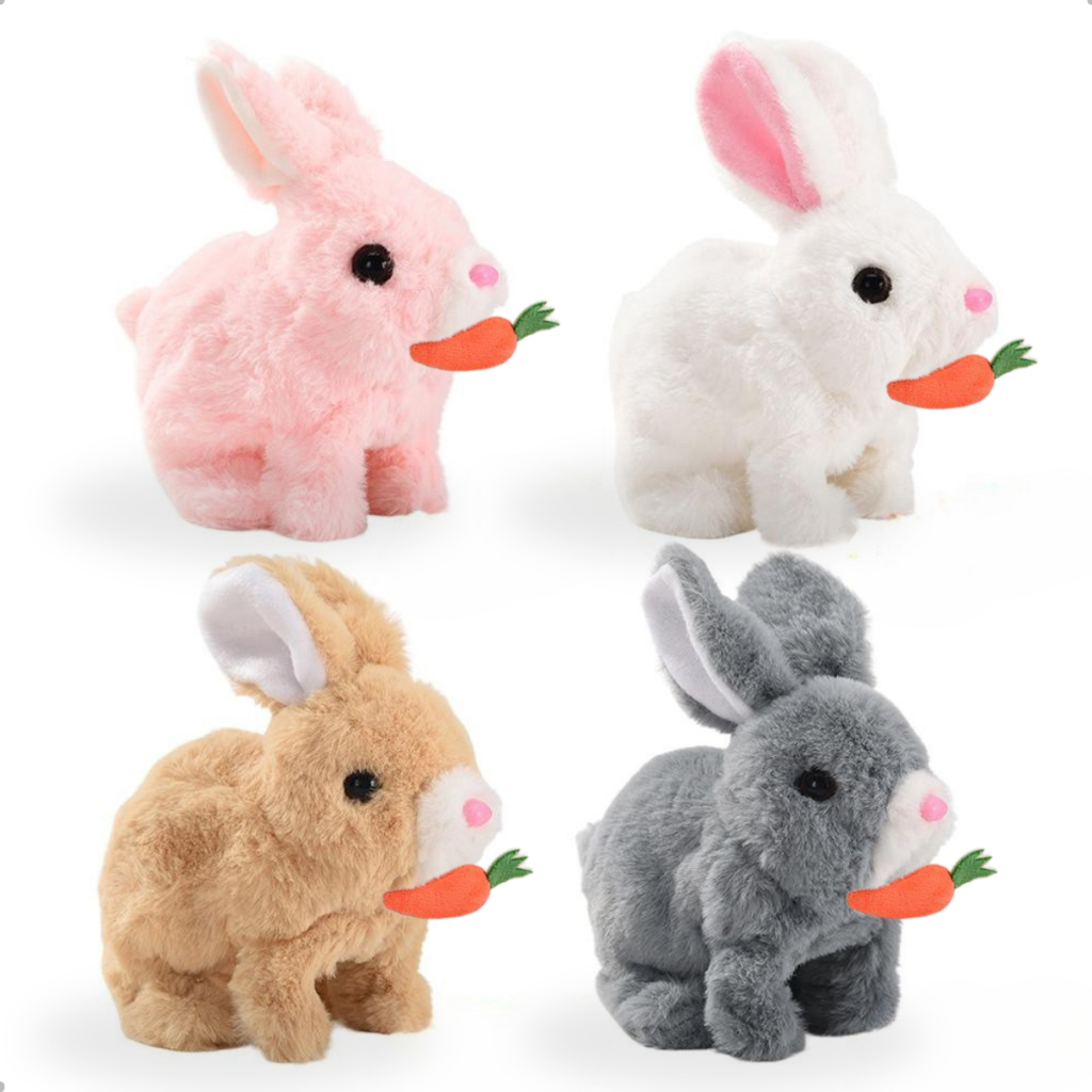 Review Coelhinho Pelúcia Páscoa Anda Emite Som Brinquedo Infantil Coelho Interativo Para Criança kit 1 2 3: Vale a Pena em 2026?