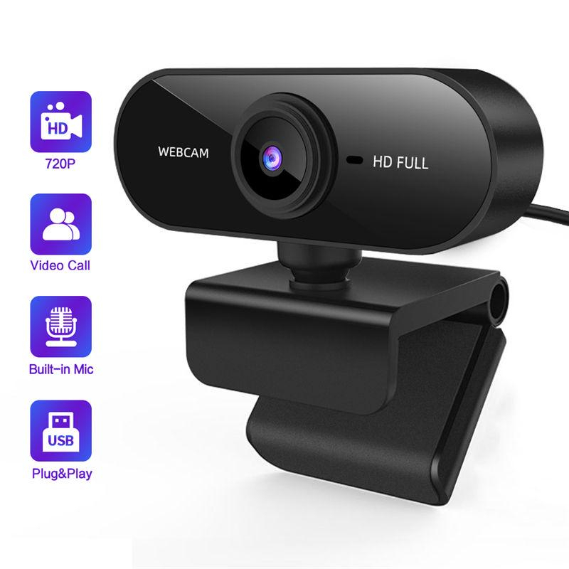 Review Webcam Full HD 1080p com microfone, Webcams USB para computador portátil para PC, para chamadas de vídeo, gravação, conferência e jogos (Preto, OneSize): Vale a Pena em 2026?