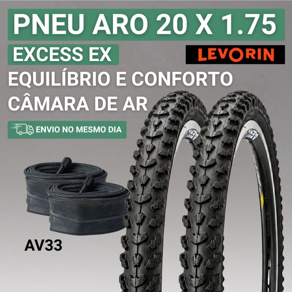 Review Pneu Aro 20 BMX Aro 20 Pneu Levorin Pneu Aro 20 Bicicleta Levorin Excess EX 20 1.75: Vale a Pena em 2026?