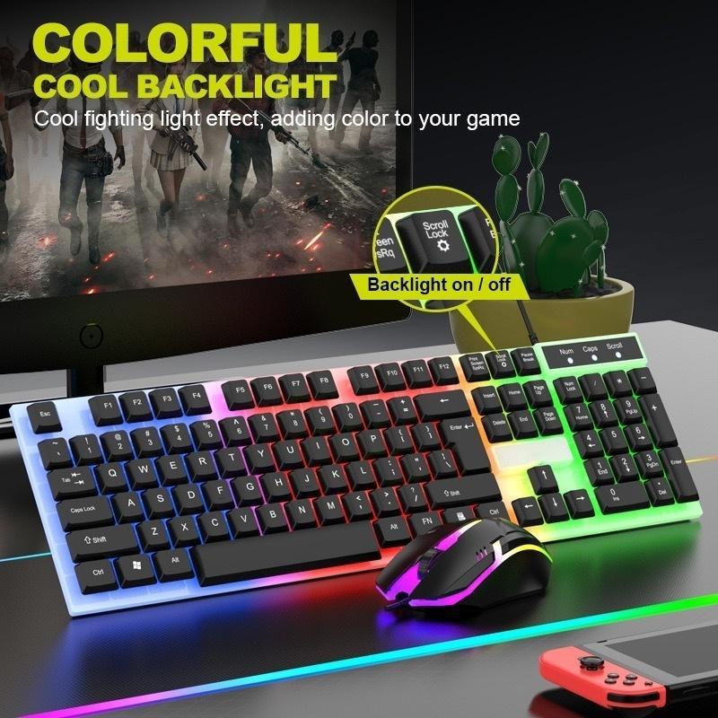 Review kit teclado e mouse gamer mouse teclado Teclado Semi Mecânico + Mouse Gamer 3200dpi Rgb Led -H8: Vale a Pena em 2026?