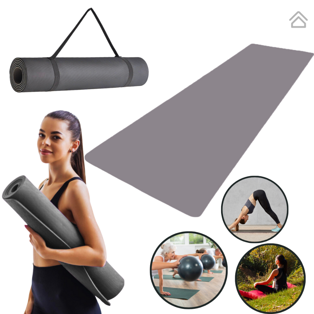 Review Tapete Yoga Mat Colchonete Tatame 1,70mx55cmx5mm Exercício em Casa: Vale a Pena em 2026?