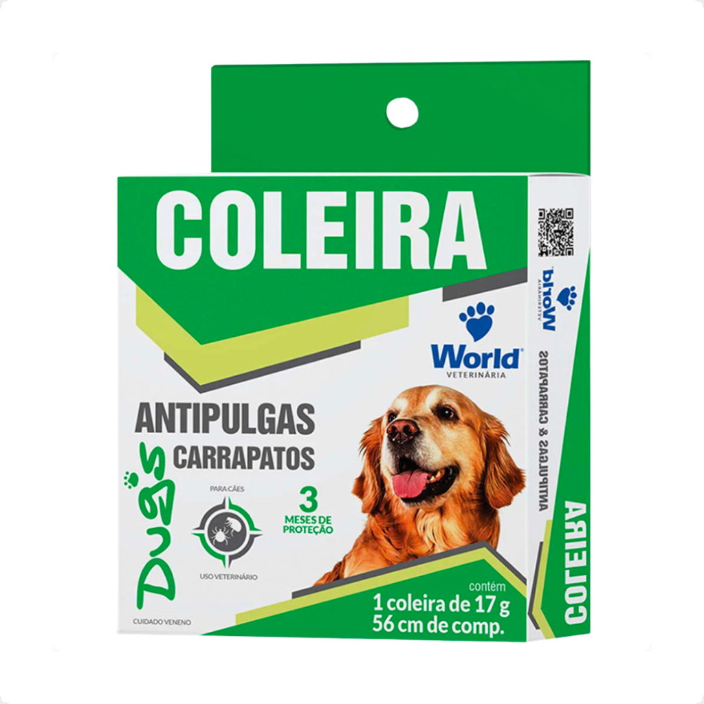 Review Coleira World Dug's 17g Antipulgas para Cães - 56cm: Vale a Pena em 2026?