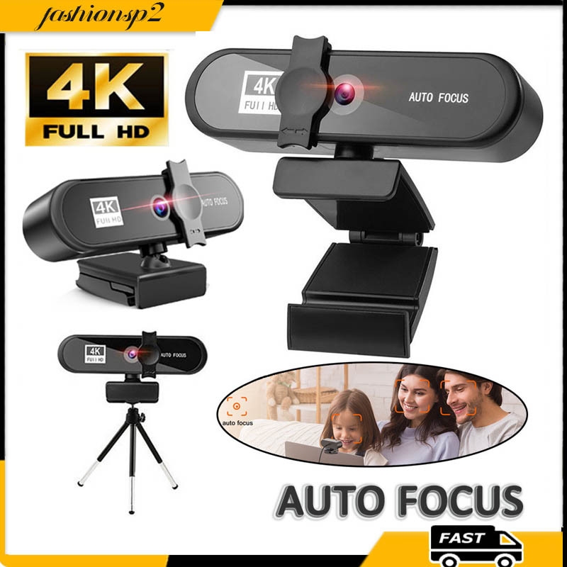 Review 4K Webcam Mini Webcam Full HD 1080P Com Microfone Autofocus Web Para PC Computador Portátil Online: Vale a Pena em 2026?