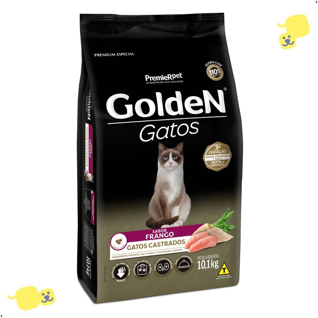 Review Ração Golden Gatos Castrados 10,1kg Sabor Frango Ração Gato Castrado Ração Golden Gatos Ração Gato: Vale a Pena em 2026?