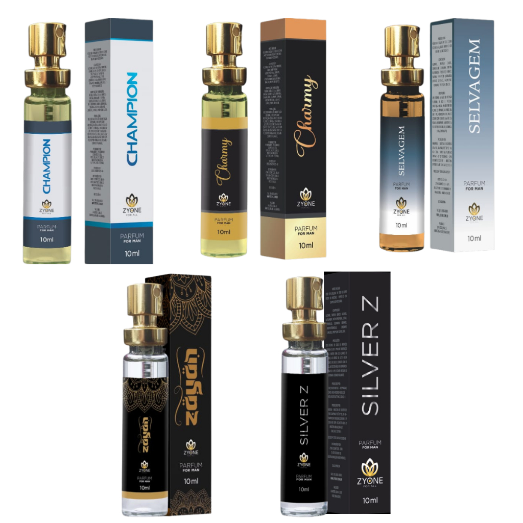 Review Kit 5 Perfumes Masculinos 10ml Zyone - Perfumes Importados E Perfume Árabe - Alta Fixação - Perfume De Bolso: Vale a Pena em 2026?