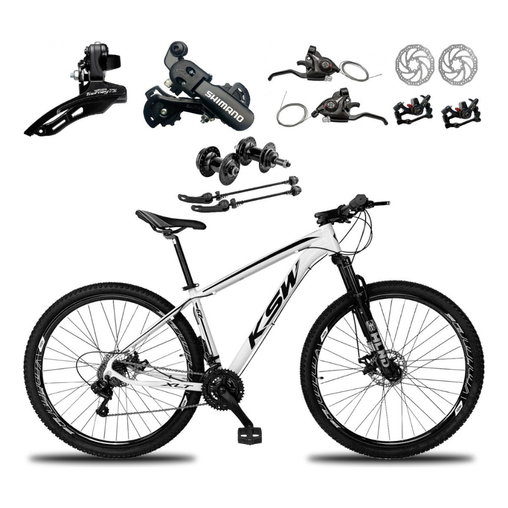 Review Bicicleta Aro 29 Ksw Xlt 21 Marchas Shimano E Freios A Disco Quadro 17 Branco: Vale a Pena em 2026?