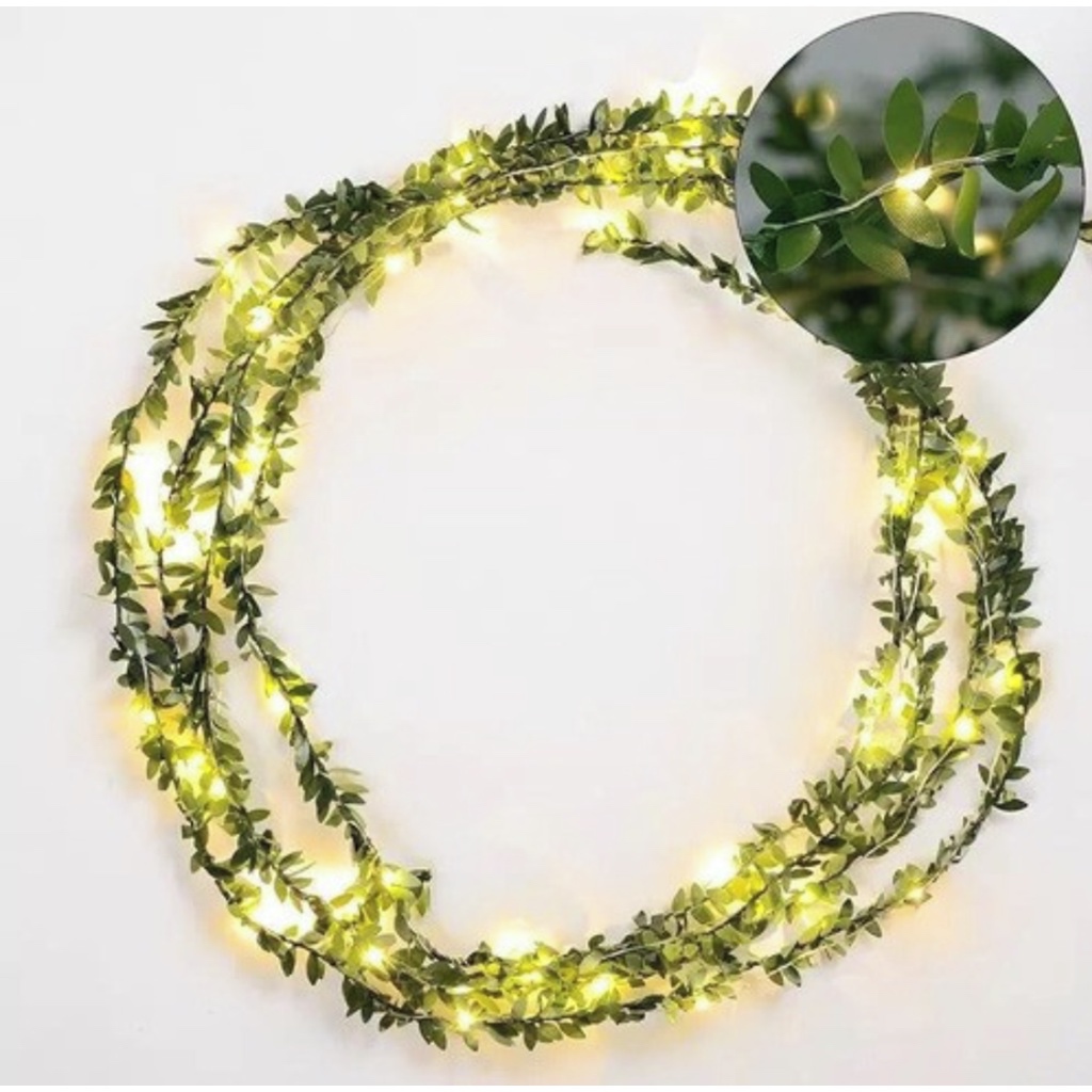 Review Cordão De Leds Folhas Artificiais Decorativas Luminária Luzes Led 2m 20 Leds/10m 100Leds: Vale a Pena em 2026?