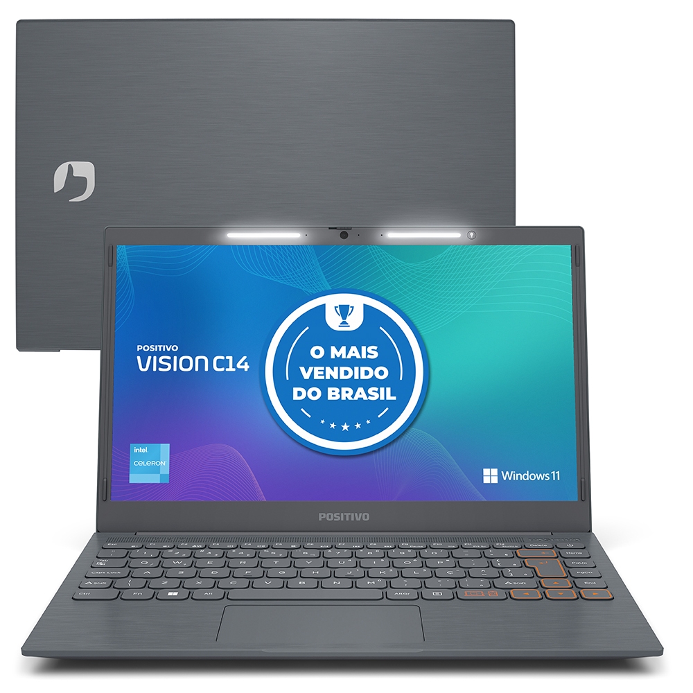 Review Notebook Positivo Vision C14 Lumina BAR Intel Celeron N4500 Windows 11 Home 8GB RAM 128GB eMMC 14": Vale a Pena em 2026?
