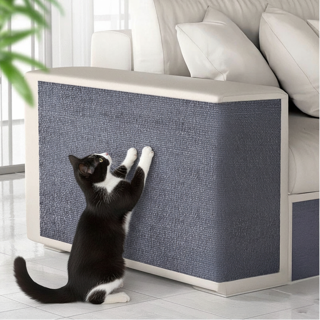 Review Carpete Adesivado Arranhador Premium para Gatos Protetor de Sofá e Cama Box - Alta Qualidade: Vale a Pena em 2026?