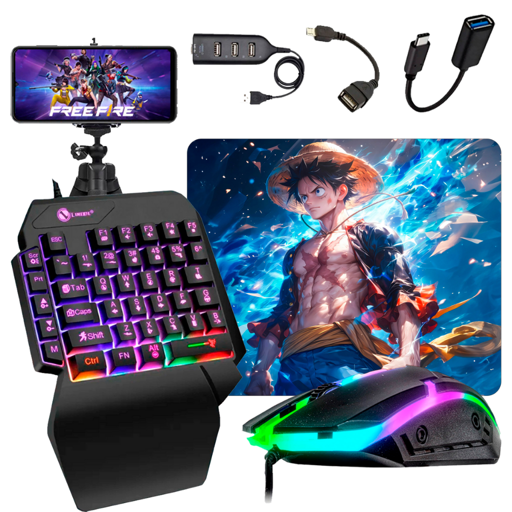 Review Kit Mobilador One Hand Gamer Completo Para Celular Com Teclado + Mouse Gamer Led RGB: Vale a Pena em 2026?
