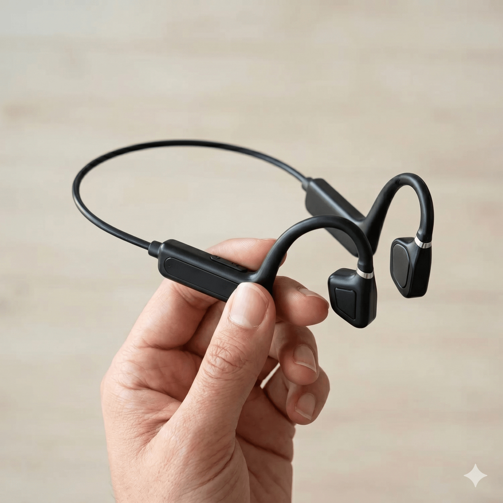 Review Fone bluetooth condução óssea Fone esportivo Fone bluetooth ciclismo - Fone bluetooth para corrida  QUALIDADE NA CORRIDA: Vale a Pena em 2026?