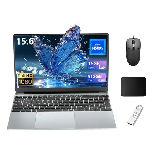 Review Notebook Gamer 15,6 Polegadas Intel N5095 (2025) - 16GB RAM + 512GB SSD, Live Streaming, Leve e Rápido: Vale a Pena em 2026?