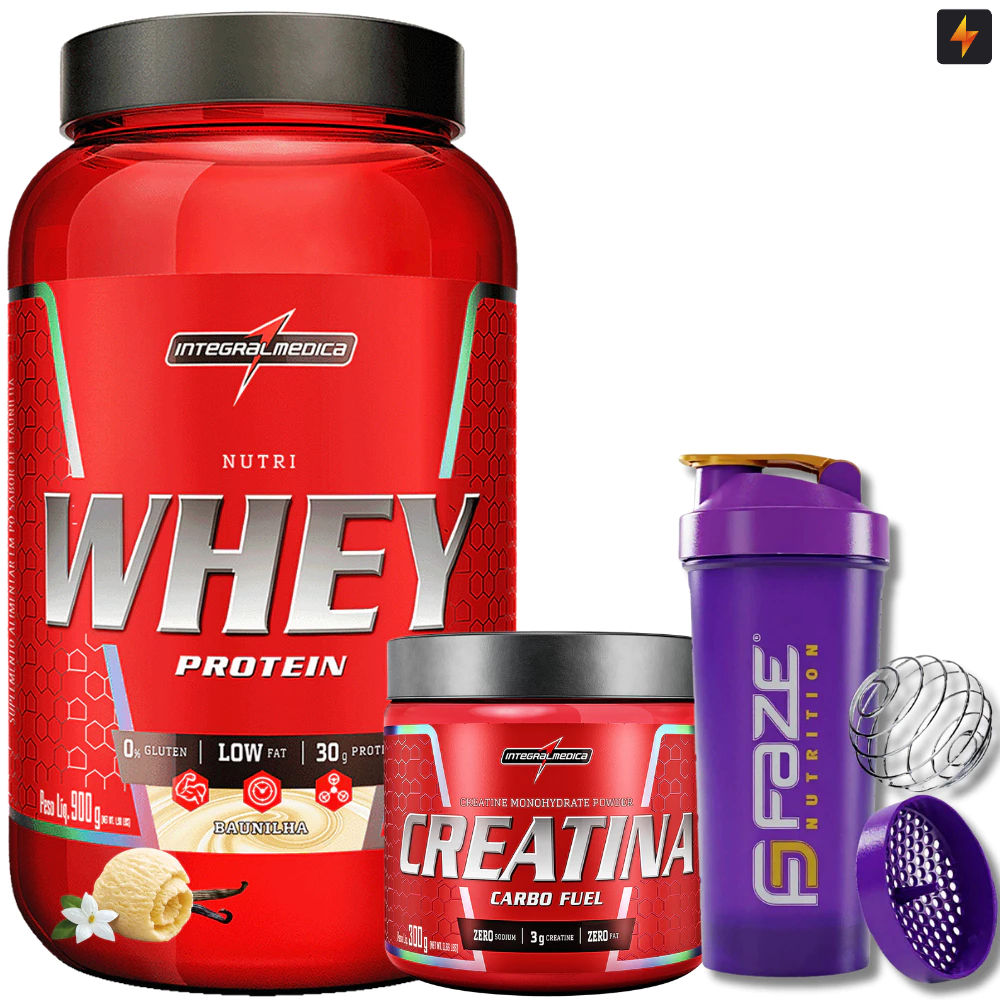 Review Kit Nutri Whey Pote 900g + Creatina CarboFuel 300g + Coqueteleira: Vale a Pena em 2026?
