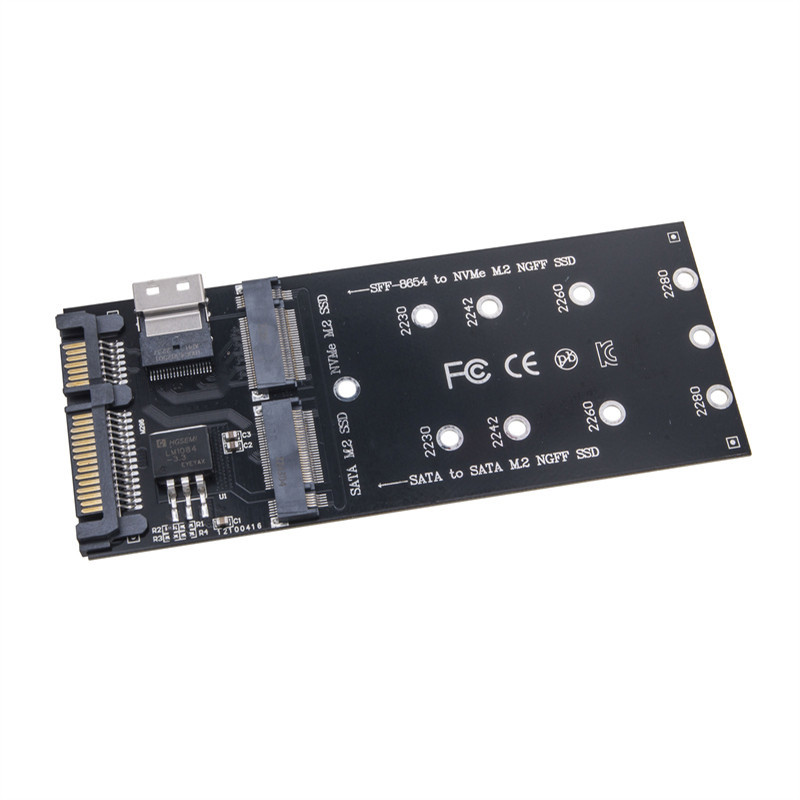 Review M2 Adaptador SSD M.2 SATA SSD para SATA M2 NVME SSD para SFF-8654 Conversor 22Pin SATA Para M2 Cartão de Expansão para PC Desktop Mainboard: Vale a Pena em 2026?