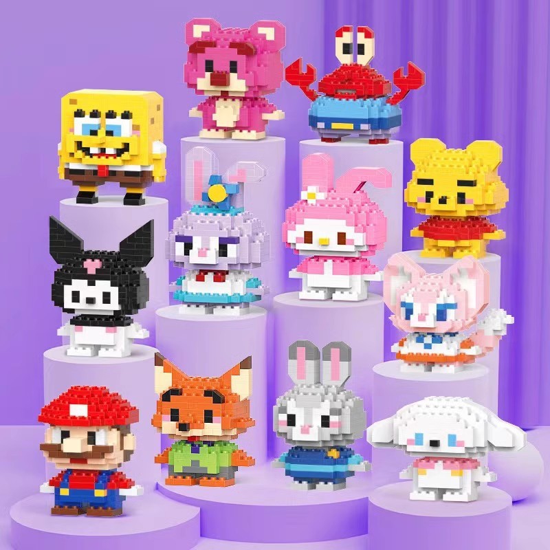 Review 50PCS Blocos De Construção De Brinquedos Para Animais Kit De Montagem De Pequenas Partículas: Vale a Pena em 2026?