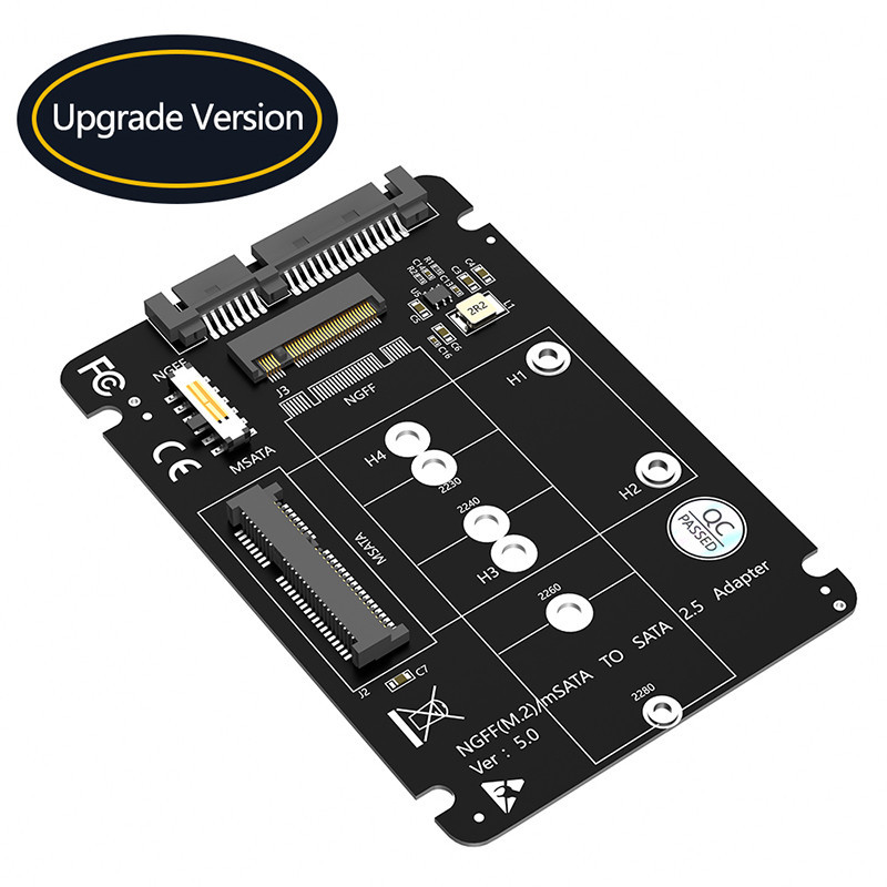 Review M.2 NGFF SSD mSATA para SATA 3.0 2.5 polegadas Adaptador M2 SSD SATA SSD mSATA Conversor Riser Card Para PC Portátil Adicionar Em Cartões de até 6Gbps: Vale a Pena em 2026?