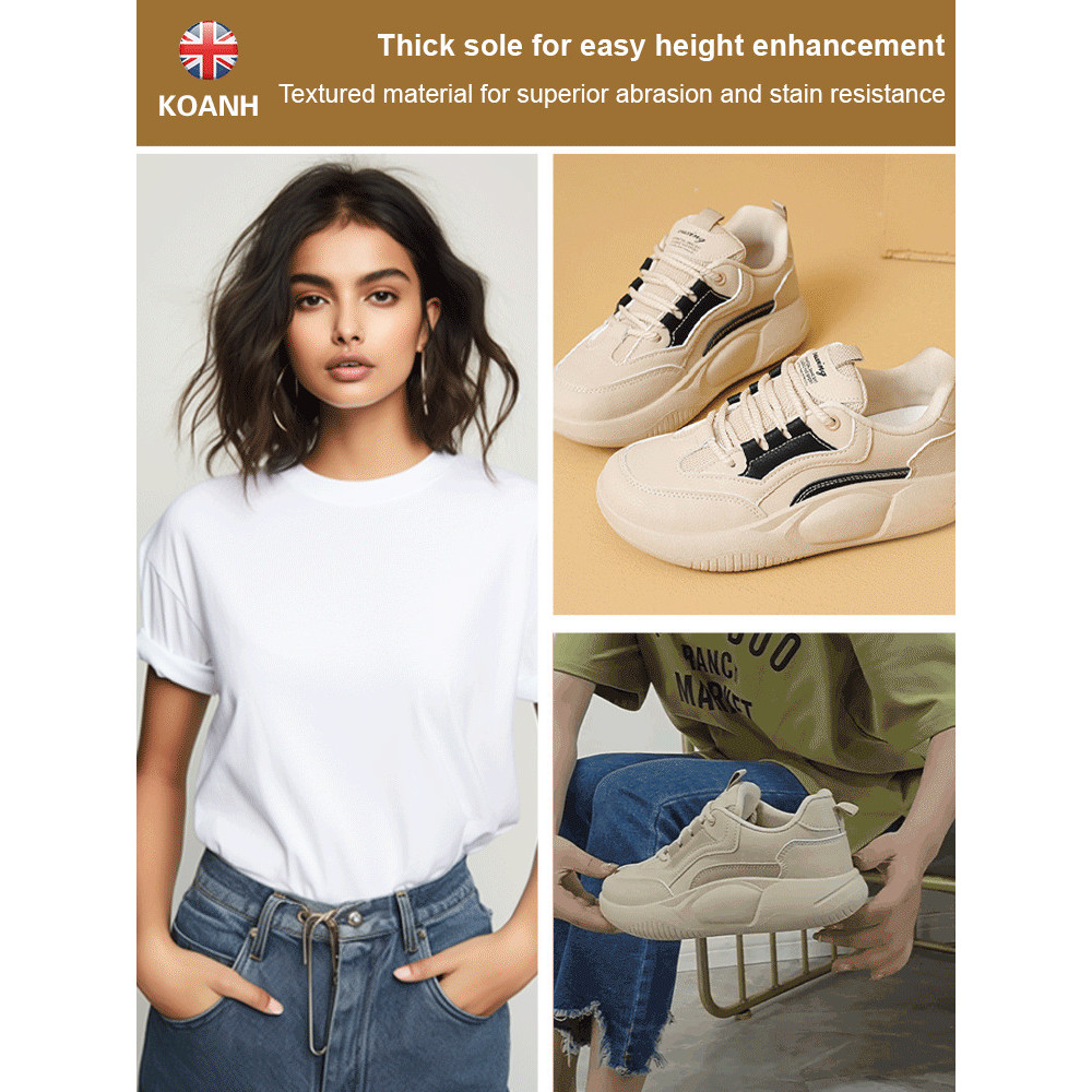 Review 【Altura Extra Confortável】 Tênis Feminino Plataforma Branco Casual Coreano Tênis Plataforma/Tênis Branco/Tênis Casual: Vale a Pena em 2026?