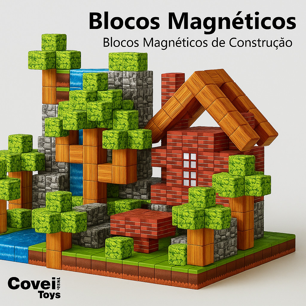 Review Blocos Magneticos Construção De Montar 96/148/192/296/384 Menino Bloco Construção: Vale a Pena em 2026?
